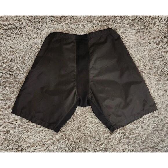 Los Angeles Kings Shorts Mens 44 Black NHL Hockey Pant Shell Girdle Cover Adidas - Picture 2 of 15